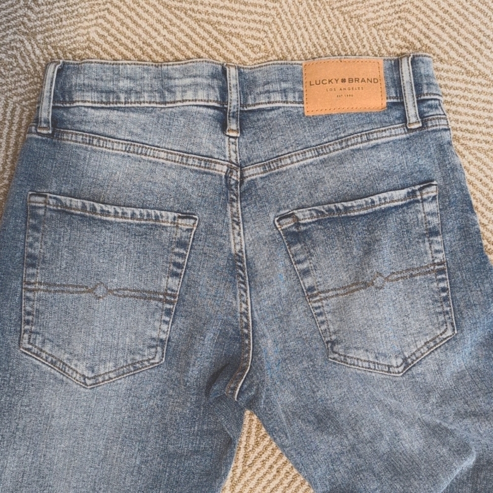 NWOT Lucky Brand 412 Athletic Slim Stretch Medium Wash Denim Jeans 28 x 31 - Picture 5 of 5